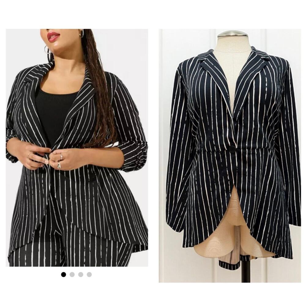 Torrid Disney Nightmare Before Christmas Jack Cosplay Costume Ponte Blazer 6X‎